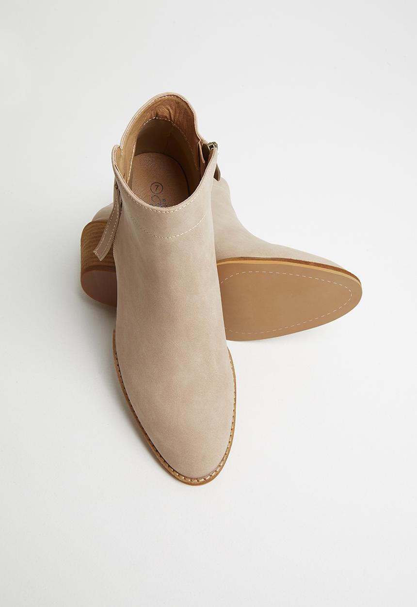 Miss Black - Vicky ankle boot - beige