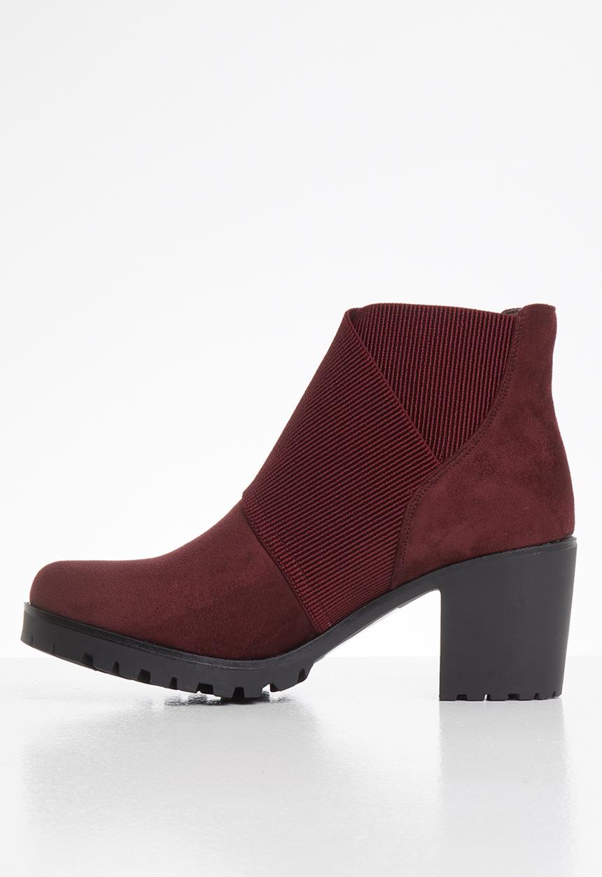 Butterfly Feet - Esther ankle boot - burgundy