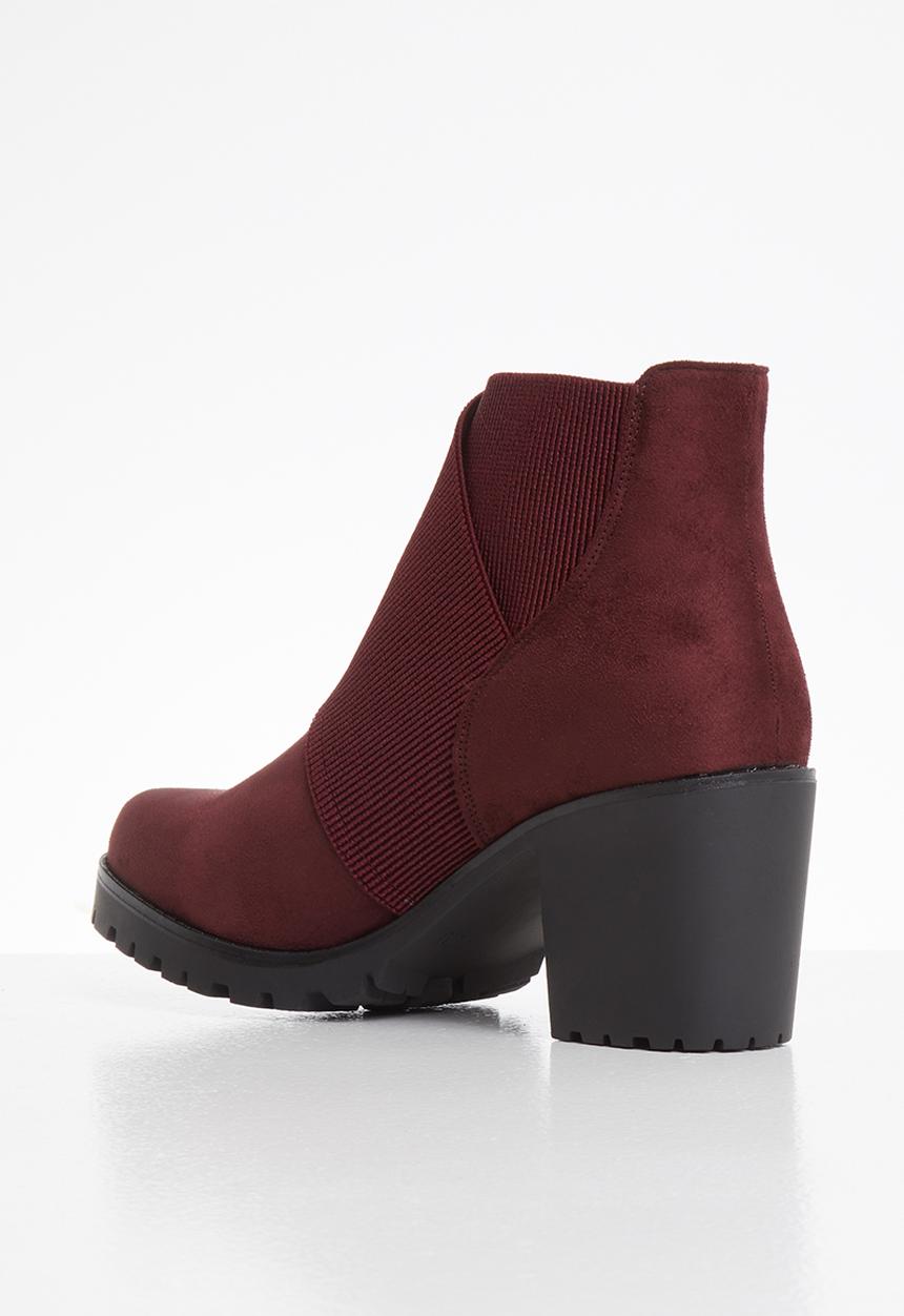 Butterfly Feet - Esther ankle boot - burgundy