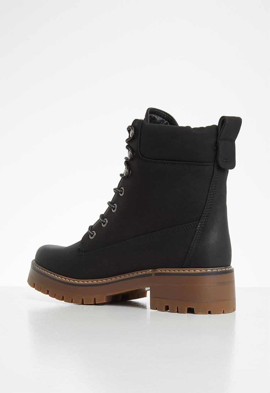 Miss Black - Fox 2 combat boot - black