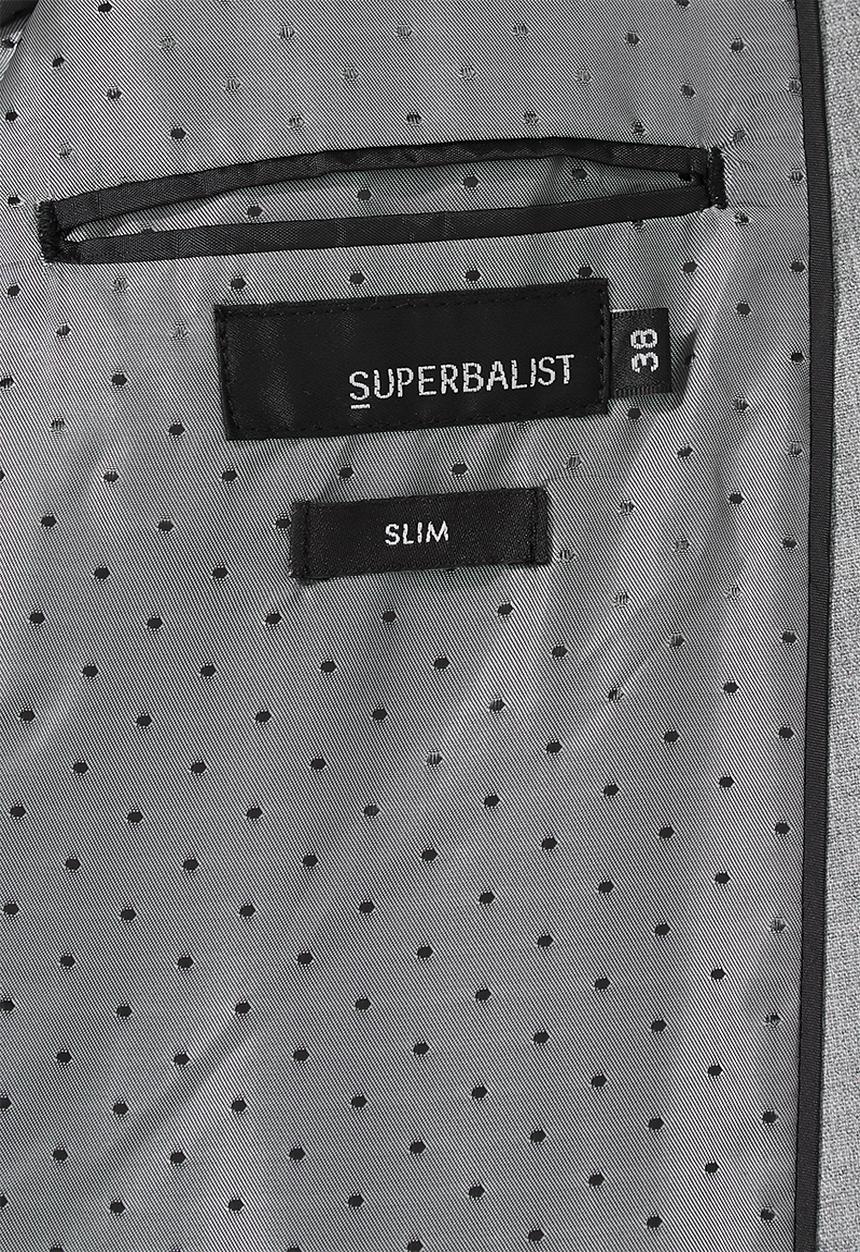 Superbalist - Regent slim fit blazer - grey