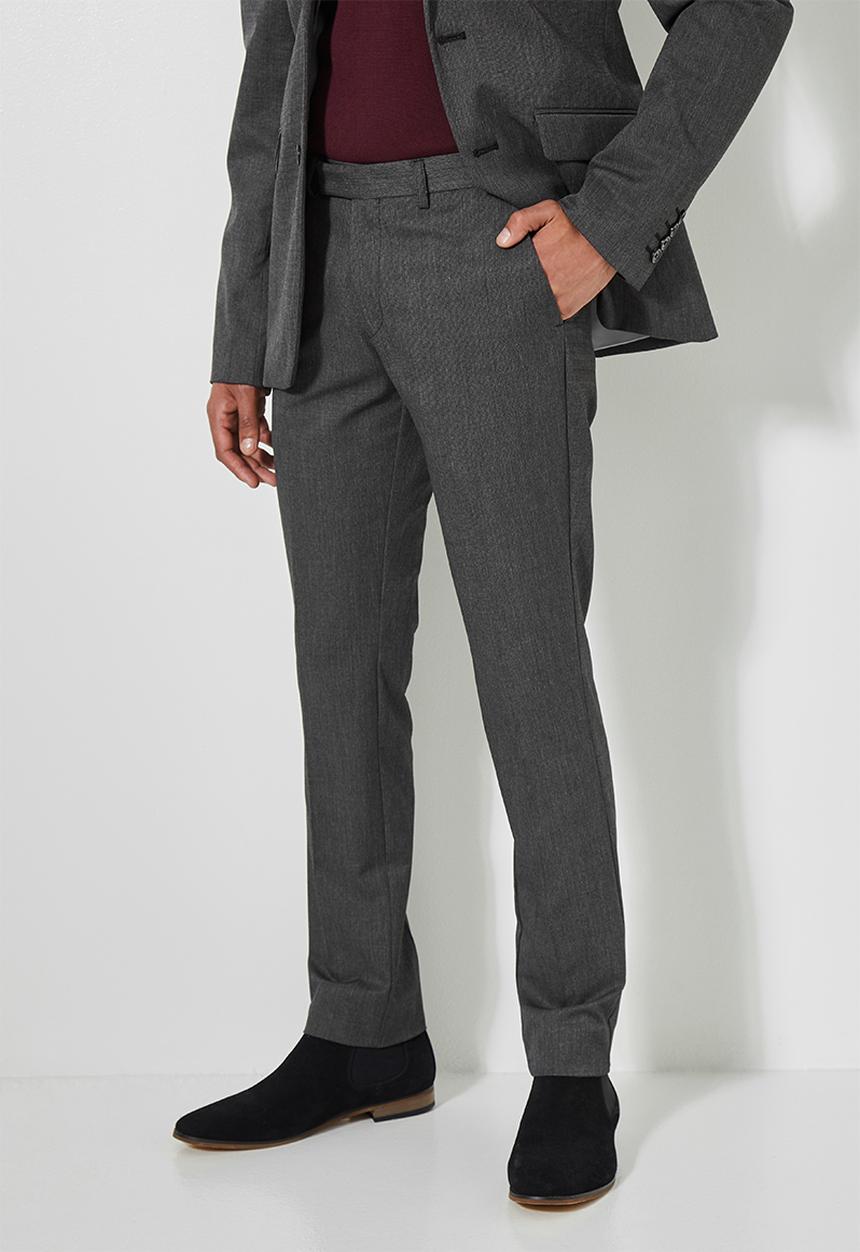 Superbalist - Regent slim fit trouser - grey