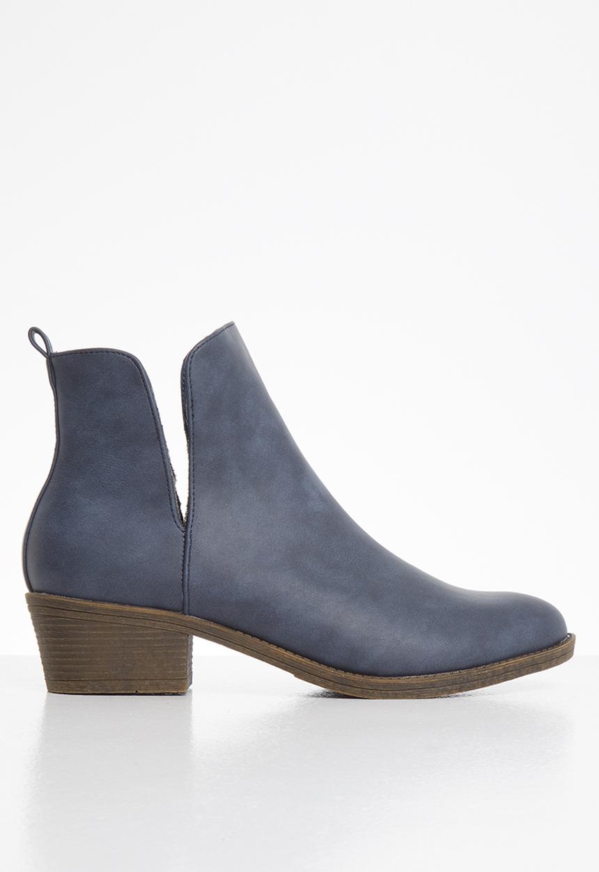 Butterfly Feet - Kelly ankle boot - navy
