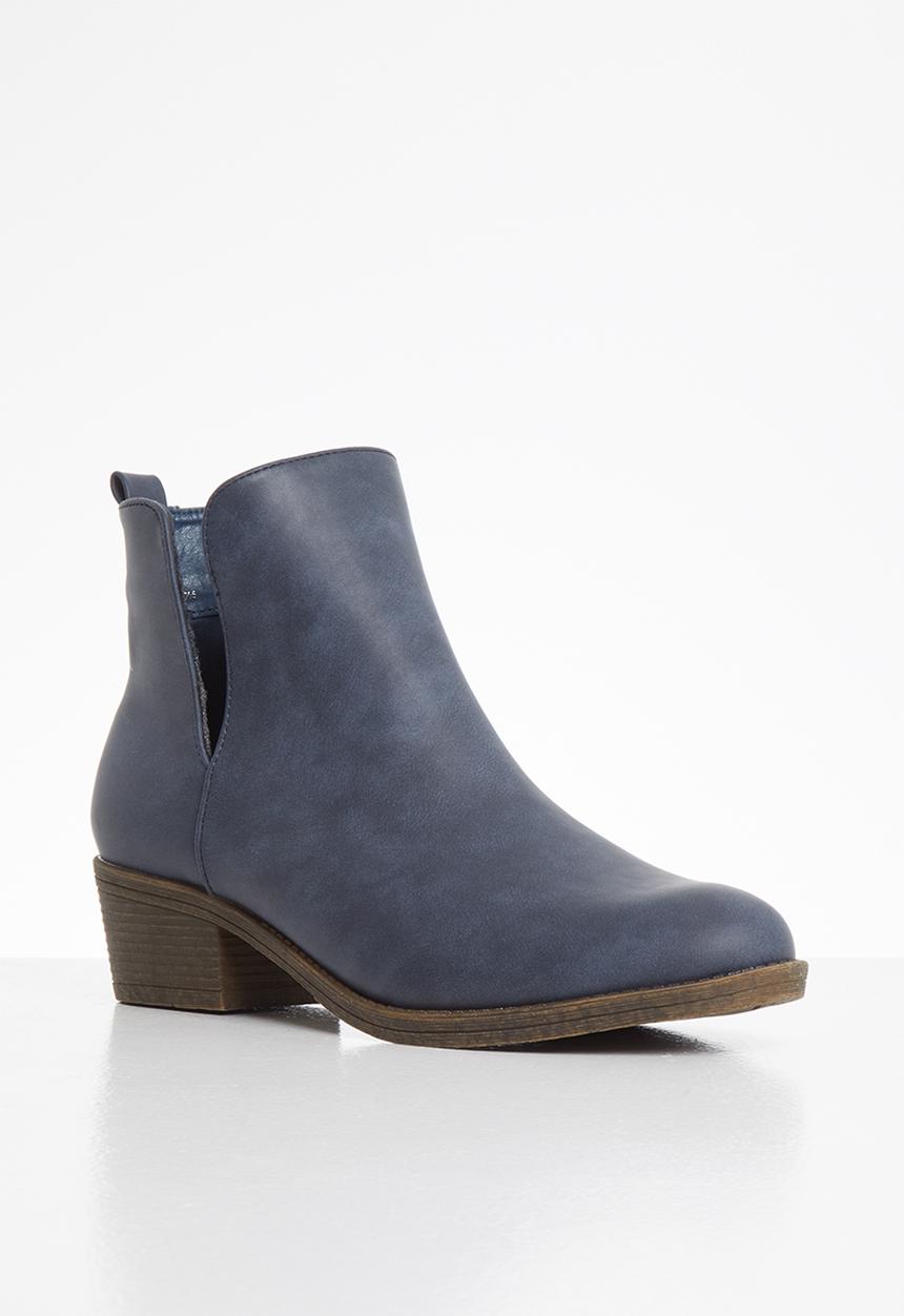 Butterfly Feet - Kelly ankle boot - navy