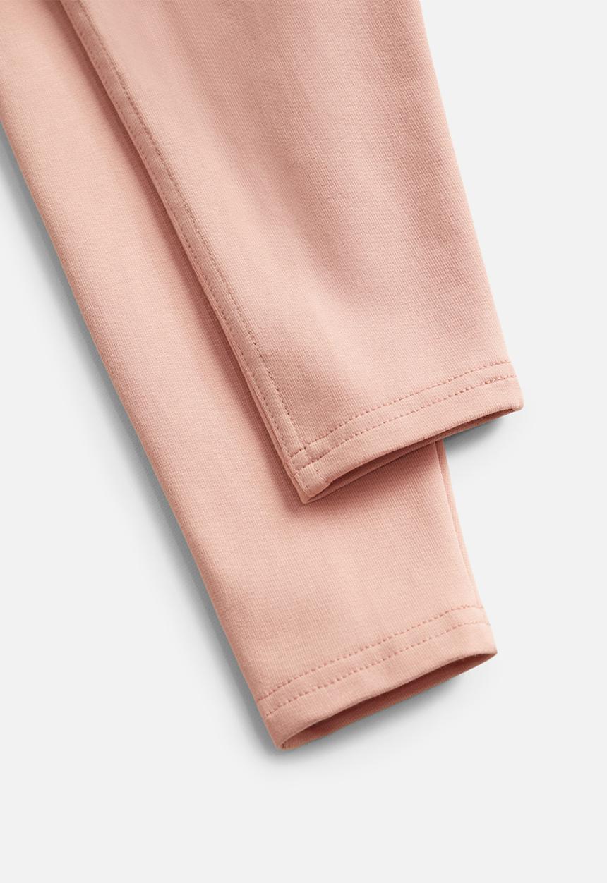 MANGO - Terry leggings - pink