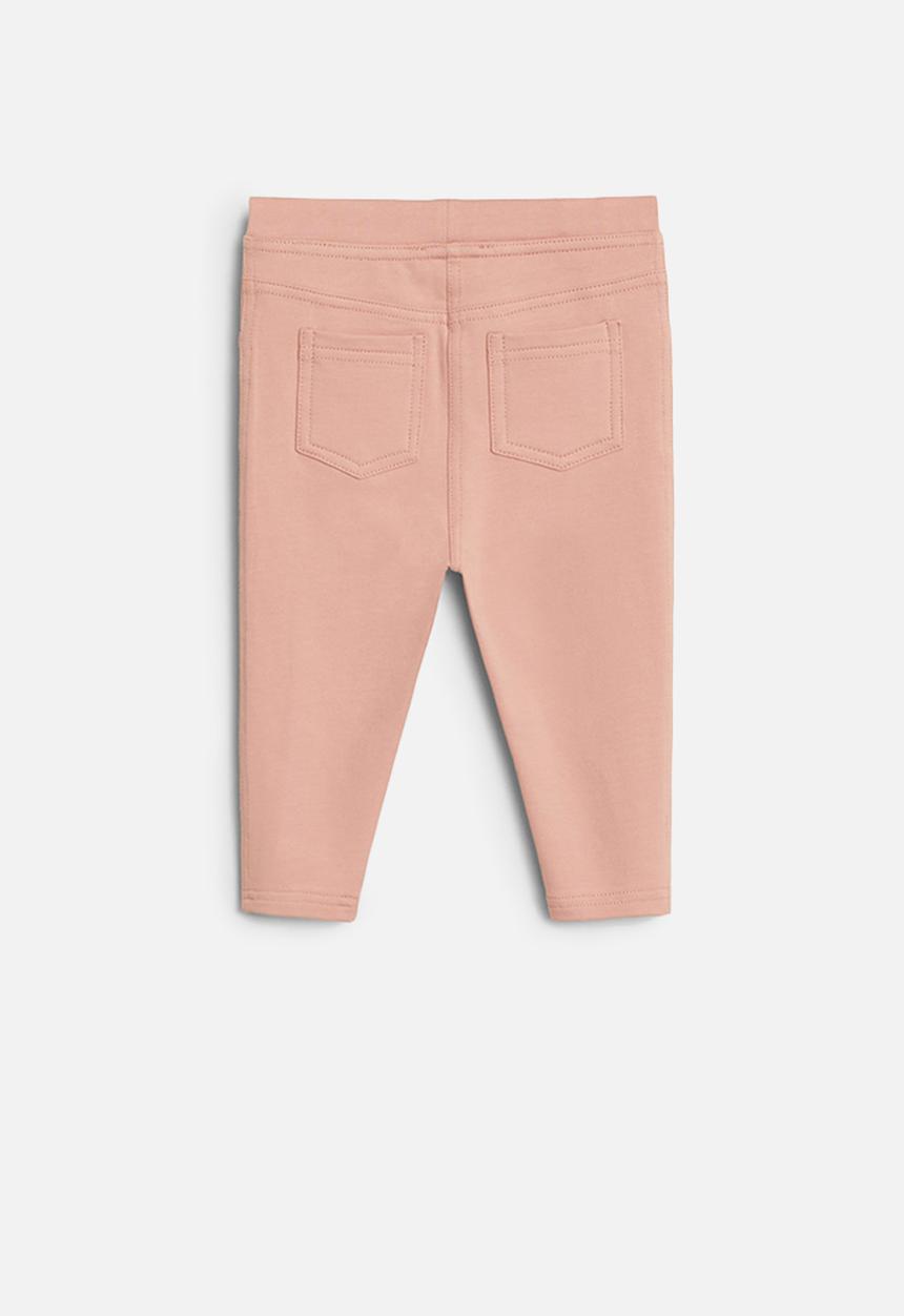 MANGO - Terry leggings - pink