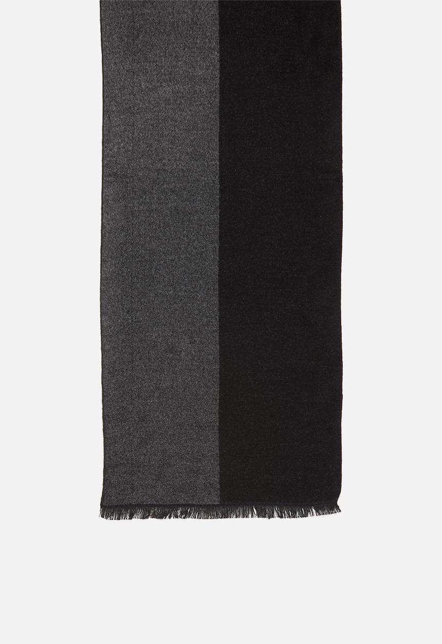 Superbalist - Two tone scarf - black & grey