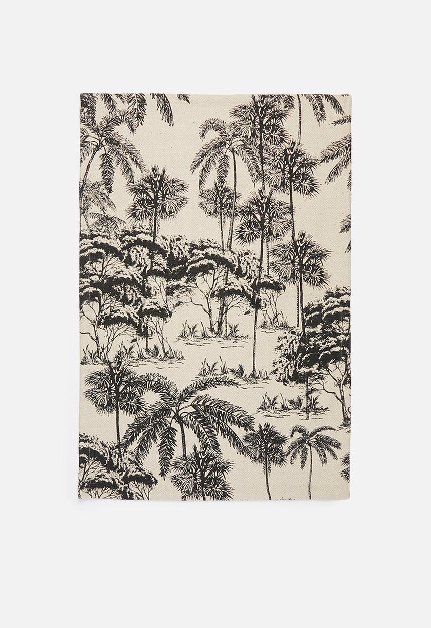 H&S - Dense forest mat - black & white