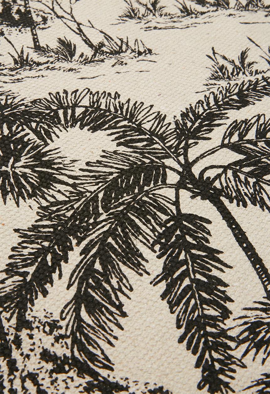 H&S - Dense forest mat - black & white