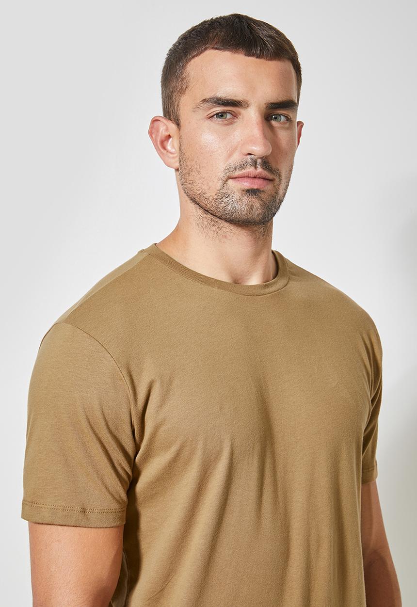 Superbalist - Nate crew neck tee - brown