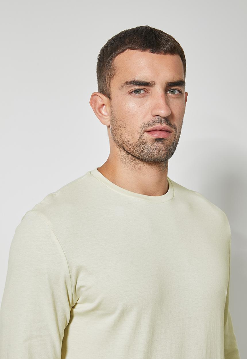 Superbalist - Nate long sleeve crew neck tee - neutral
