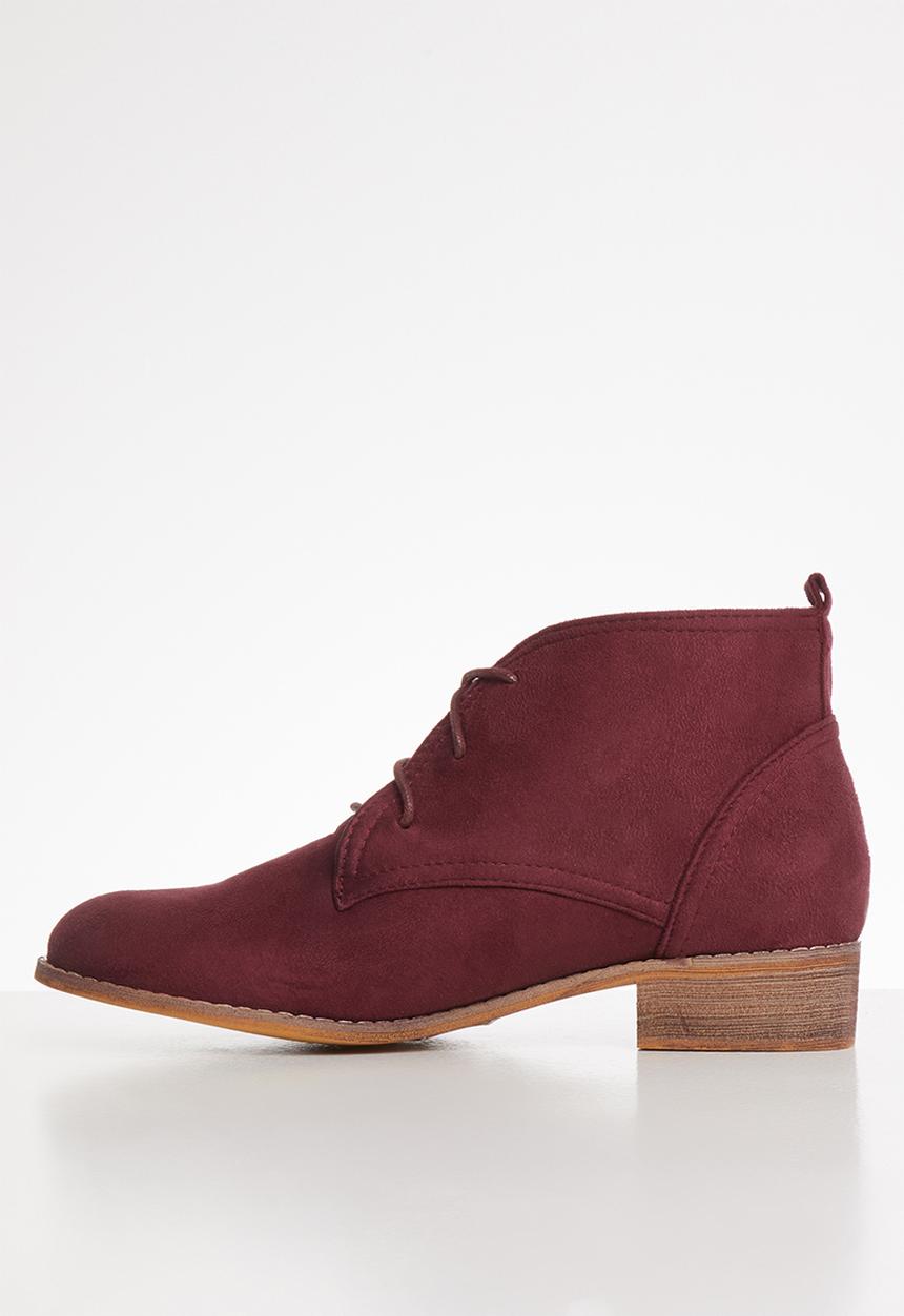 Superbalist - Jules ankle boot - burgundy