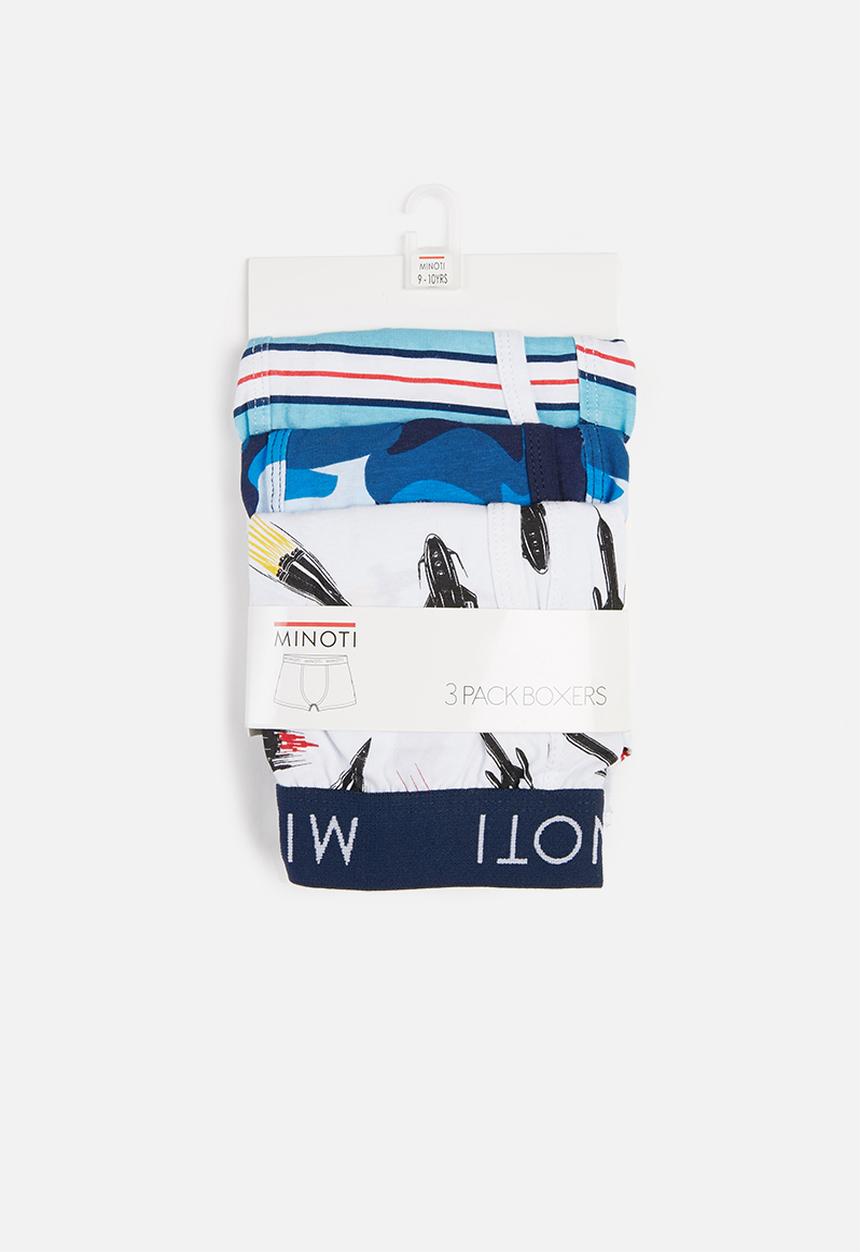 MINOTI - Boys aop 3 Pack boxers aop  - multi 