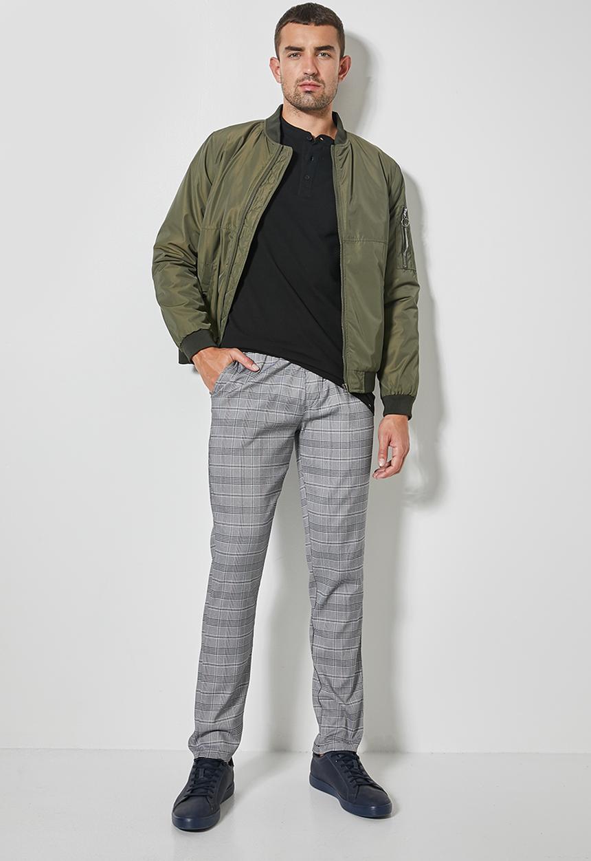 Superbalist - Siya long sleeve mandarin collar - black