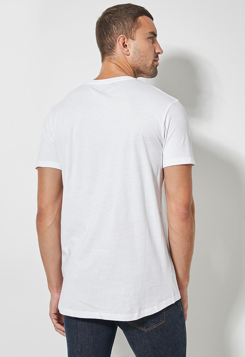 Superbalist - Nate crew neck tee - white