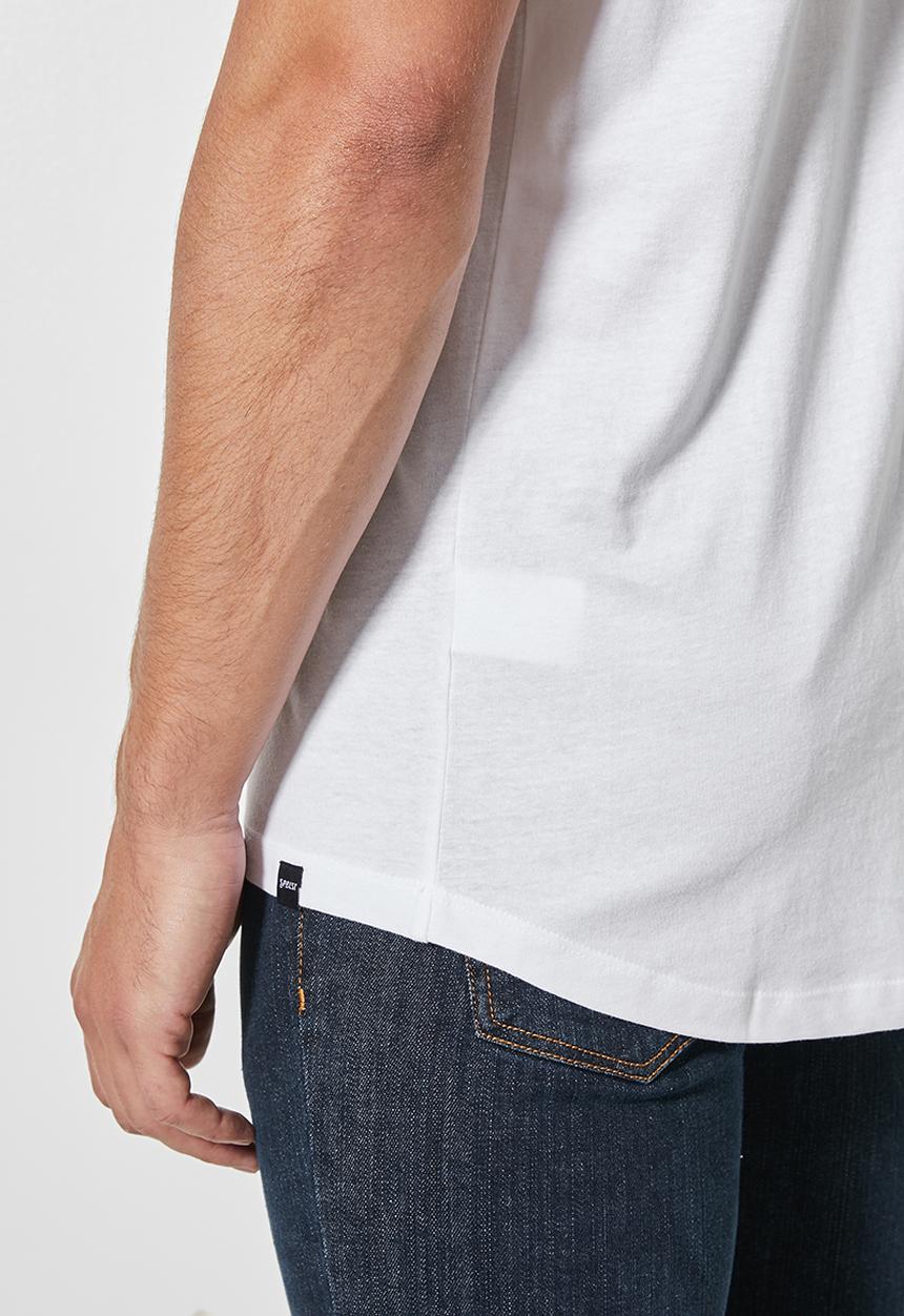 Superbalist - Nate crew neck tee - white