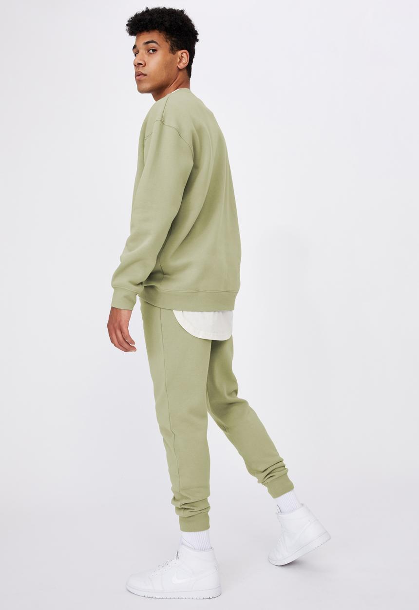 Factorie - Basic track pant - sage