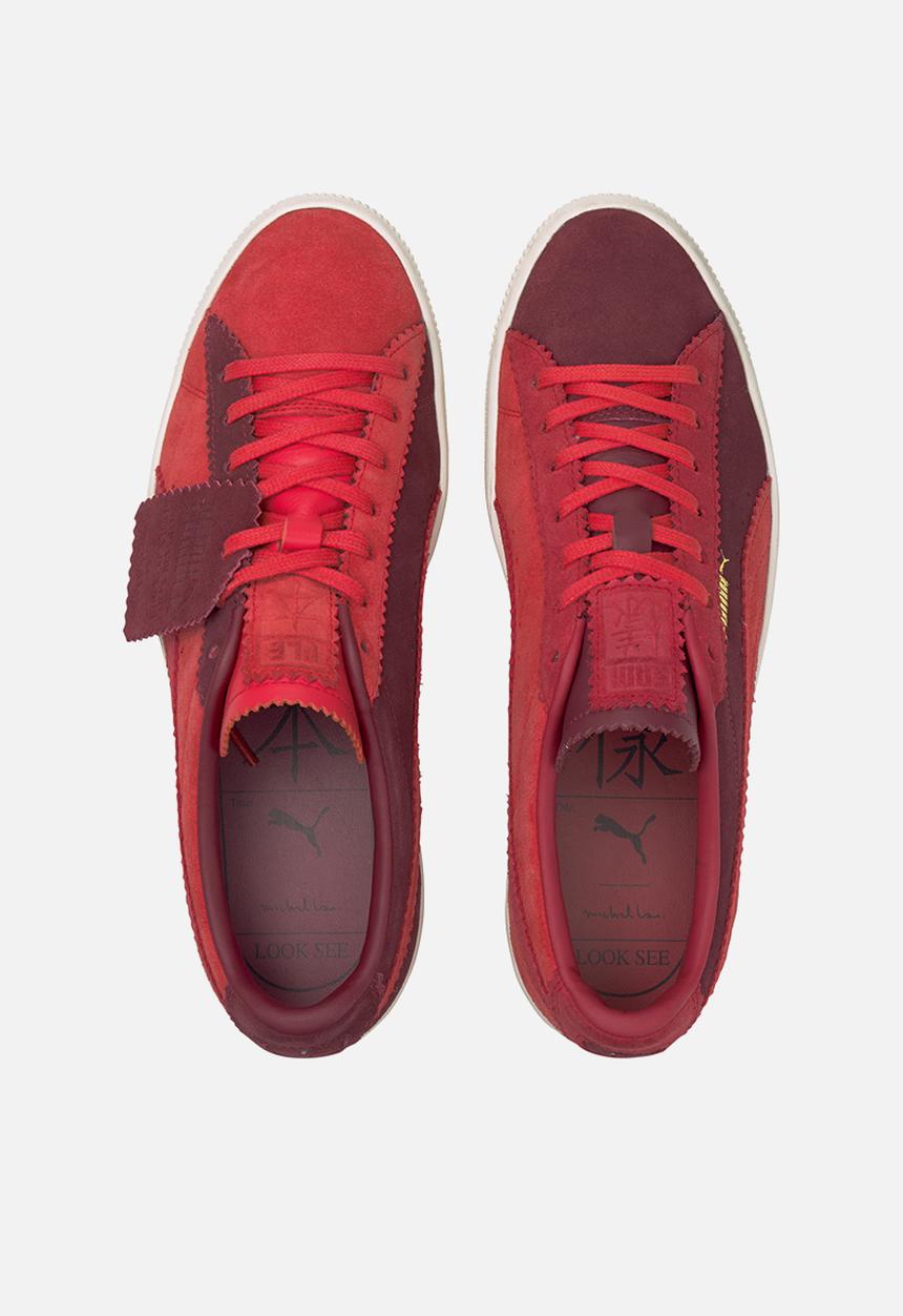 PUMA Select - Suede vtg Michael Lau - poppy red-red plum