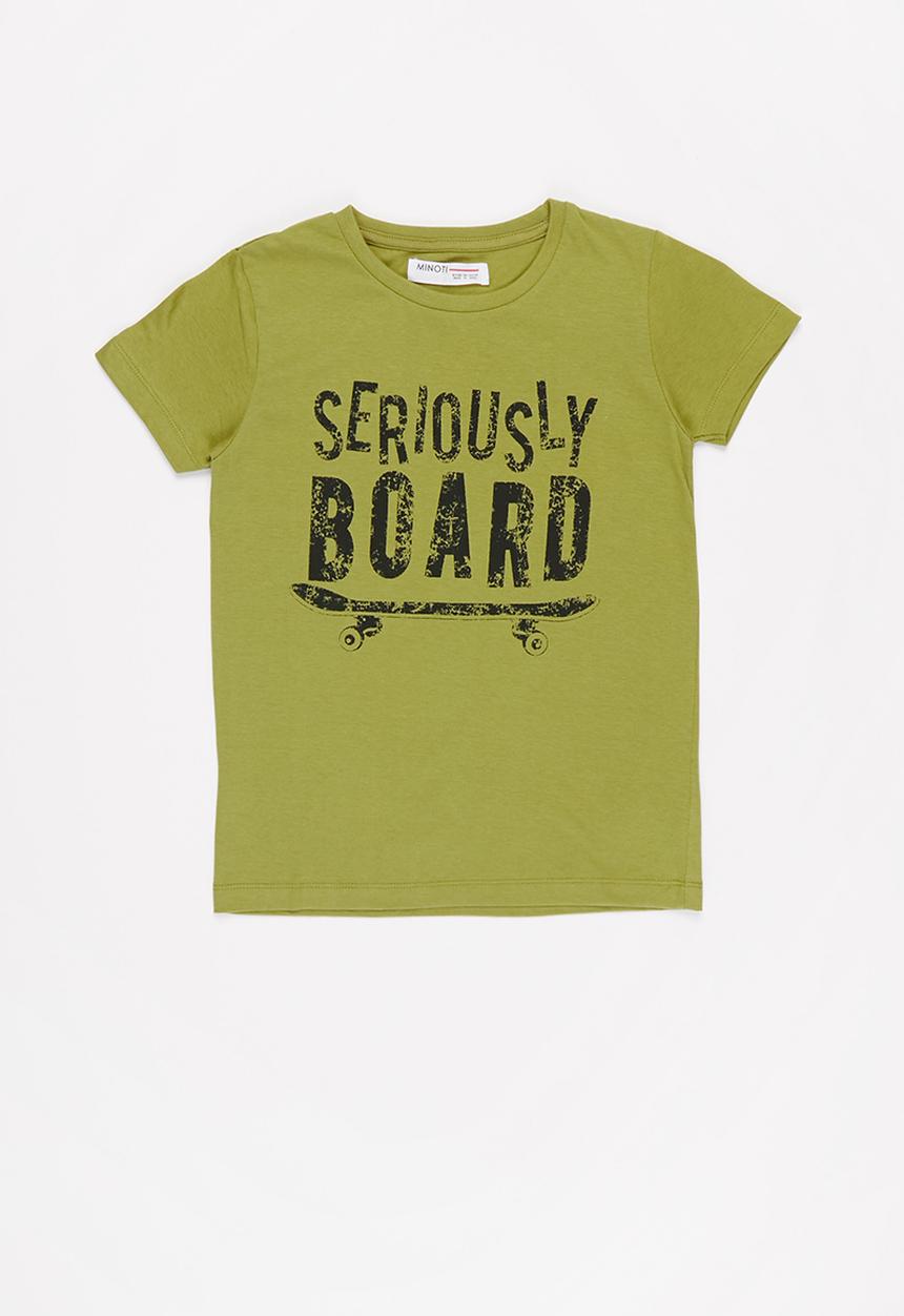 MINOTI - Seriously board T-shirt - khaki