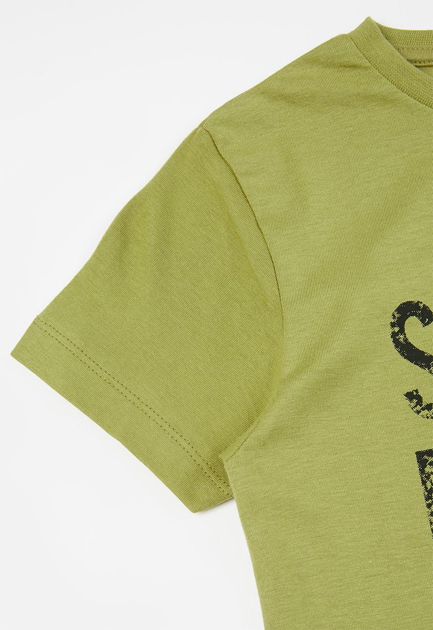 MINOTI - Seriously board T-shirt - khaki