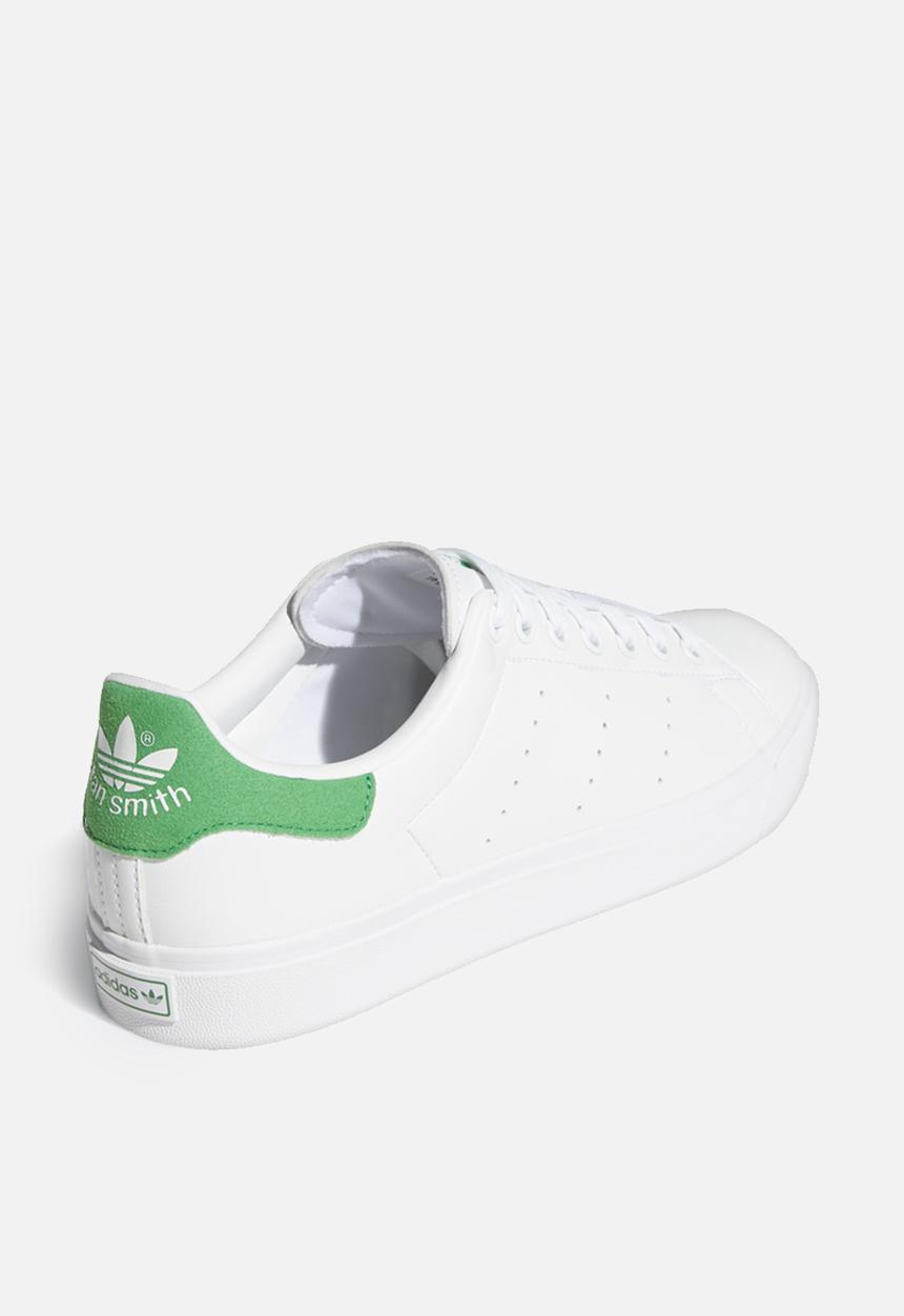 adidas Originals - Stan Smith vulc - ftwr white/green