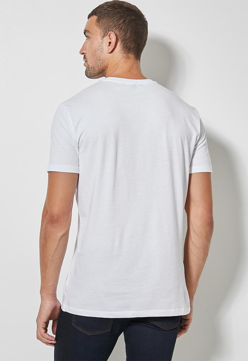 Superbalist - 2 Pack nate crew neck tee - black & white