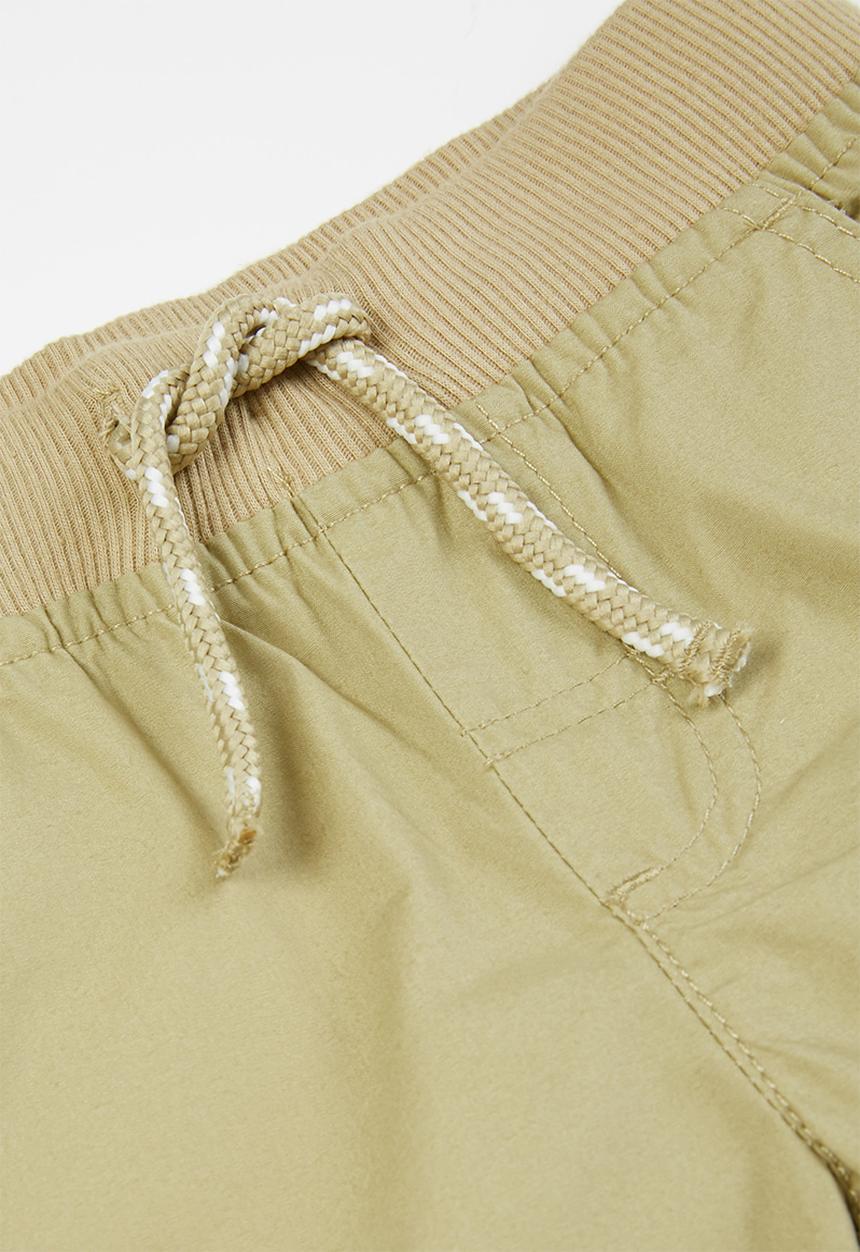 MINOTI - Boys basic poplin short - stone