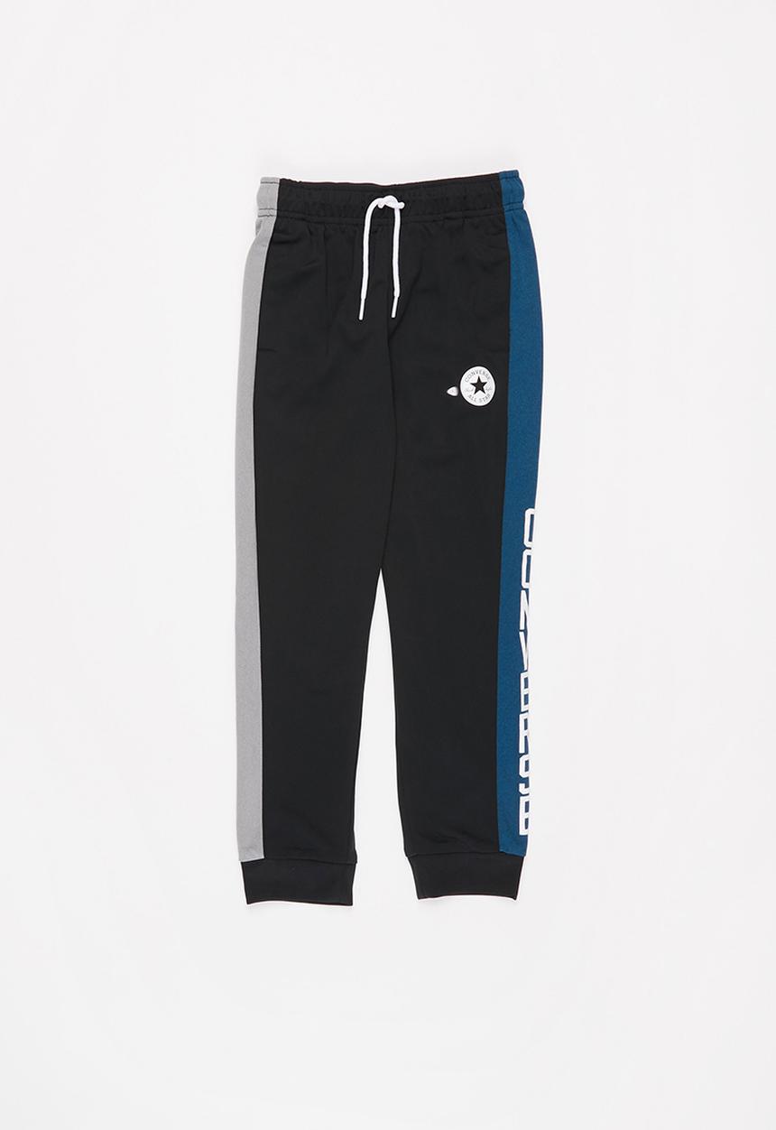 Converse - Cnvb colorblock track pant - black