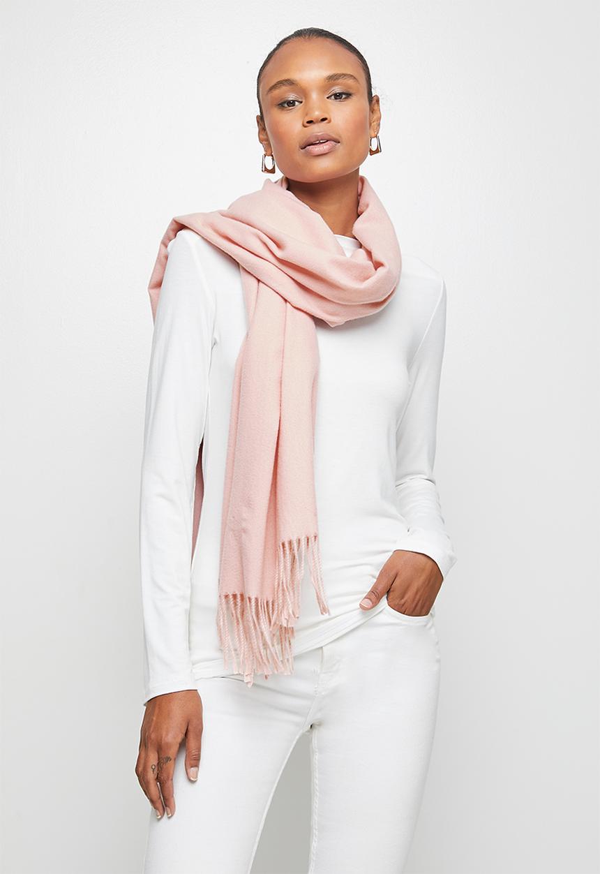 edit - Infinity light weight scarf - pink