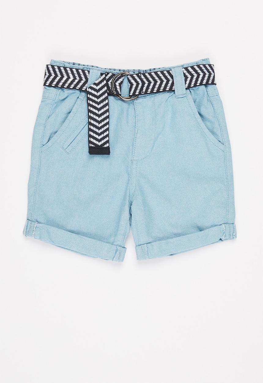 MINOTI - Oxford short - blue 