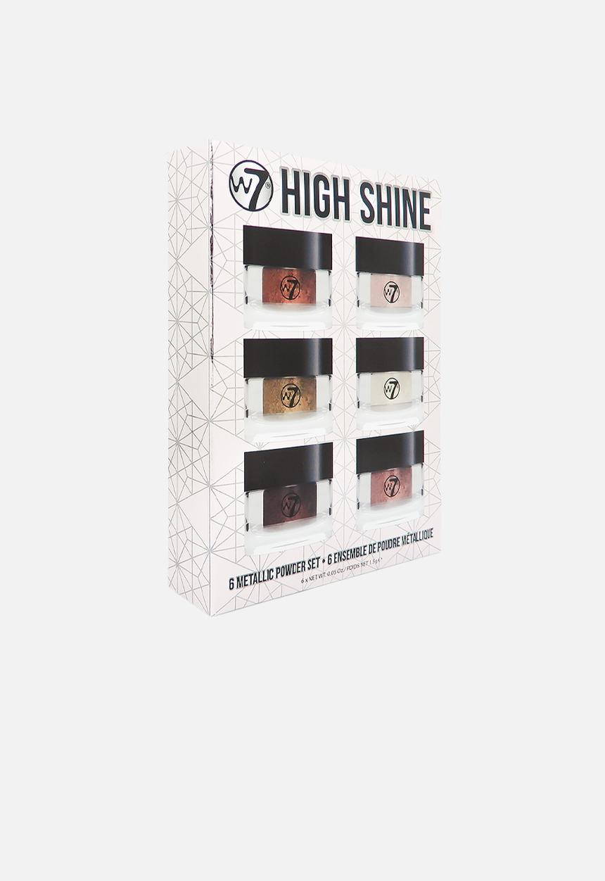 W7 Cosmetics - High Shine Metallic Powder Set
