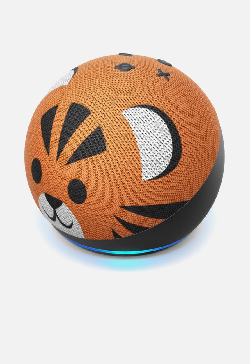 Amazon - Amazon echo dot 4th generation smart speaker - tiger