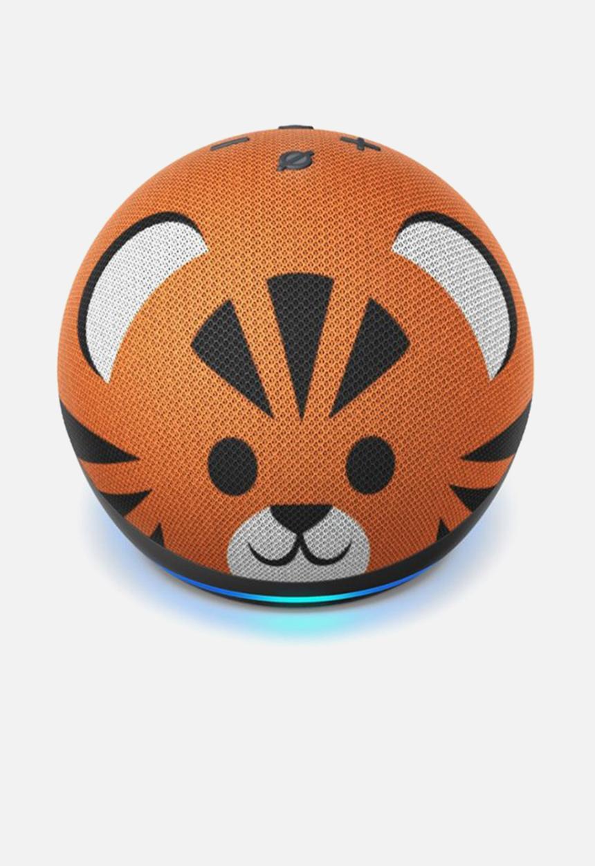 Amazon - Amazon echo dot 4th generation smart speaker - tiger