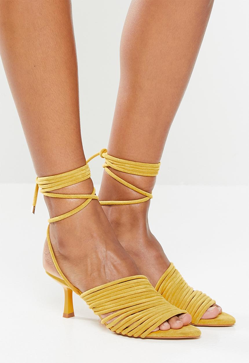 Z_Code_Z - Lada strappy heel - yellow