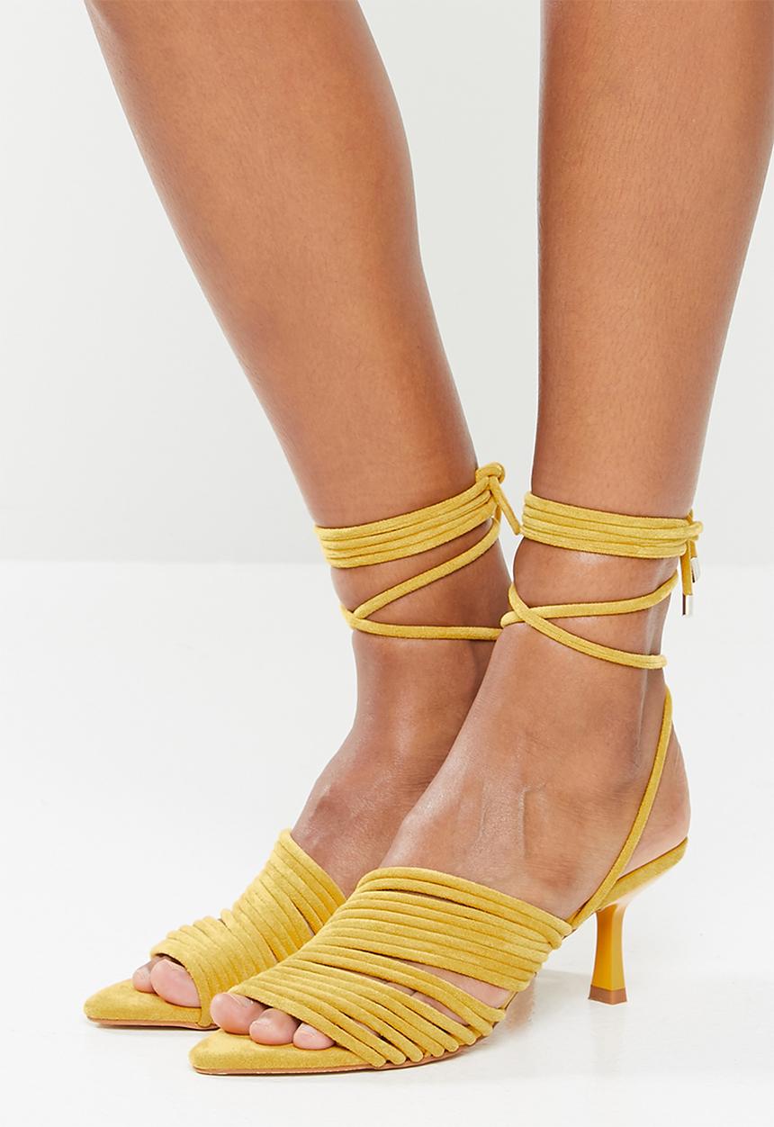 Z_Code_Z - Lada strappy heel - yellow