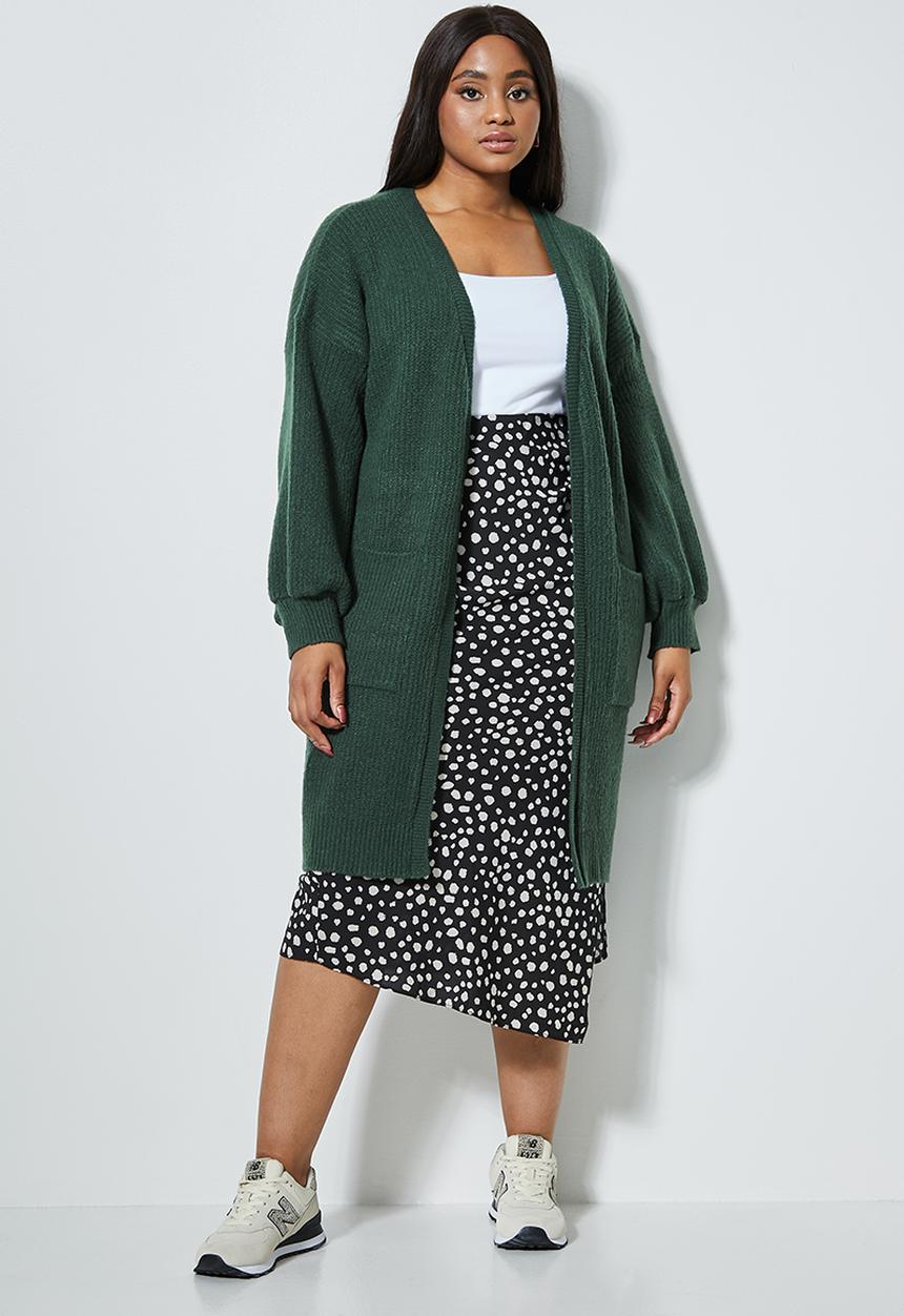 Superbalist - Soft knitwear cardi - green