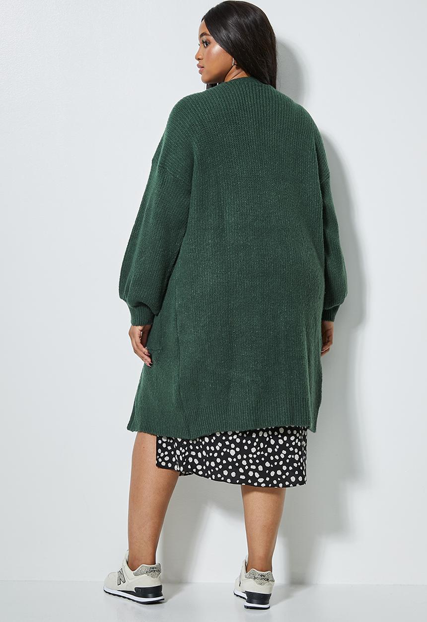 Superbalist - Soft knitwear cardi - green