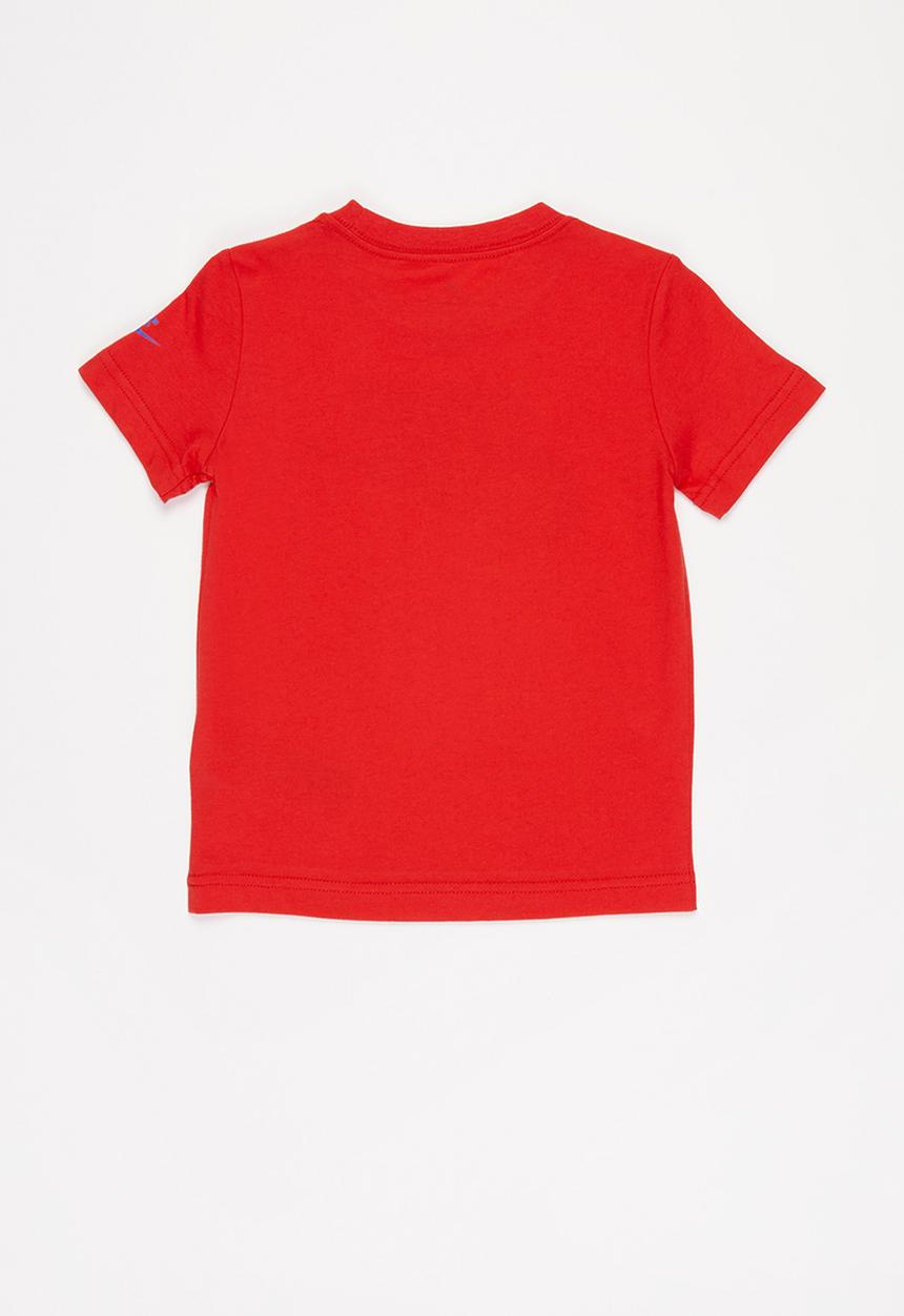 Nike - Faux jersey mesh futura tee - red