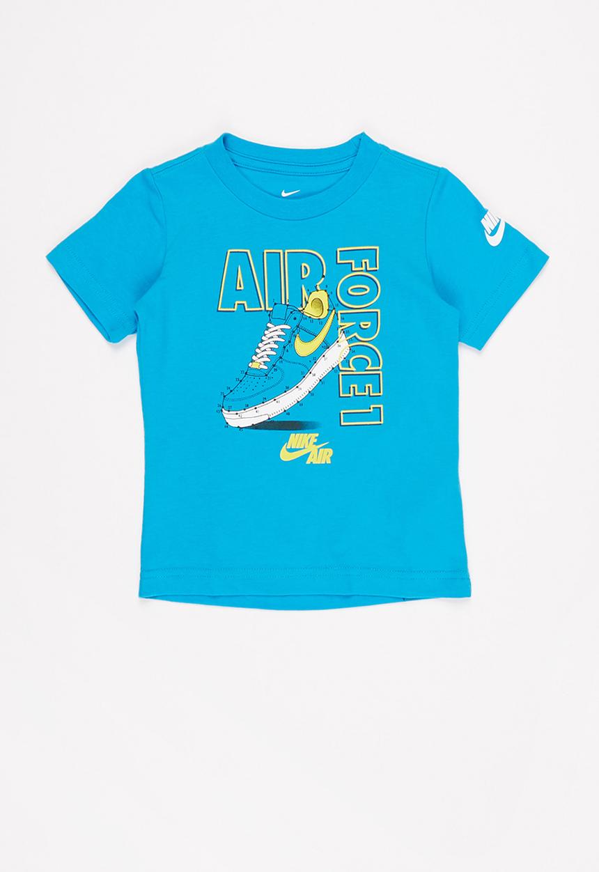 Nike - Nkb af1 connect the dots tee - blue