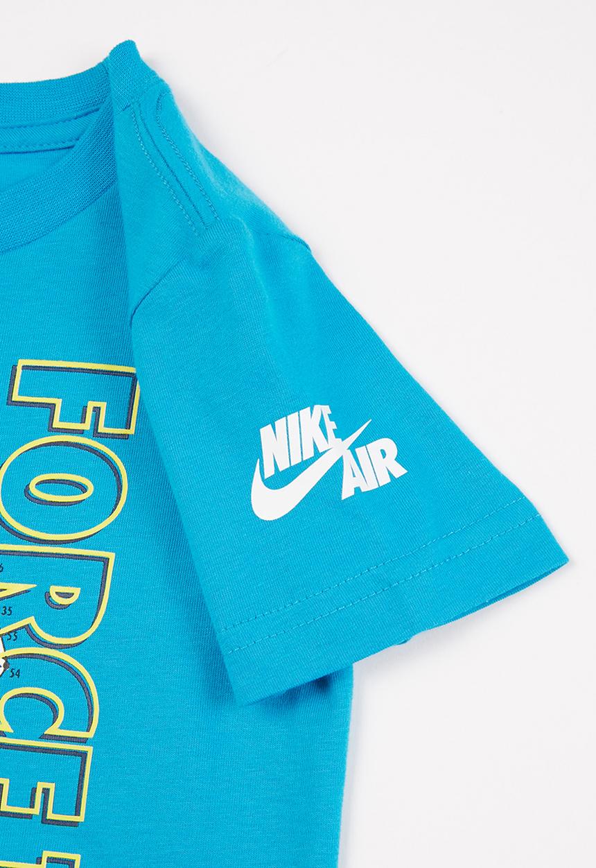 Nike - Nkb af1 connect the dots tee - blue
