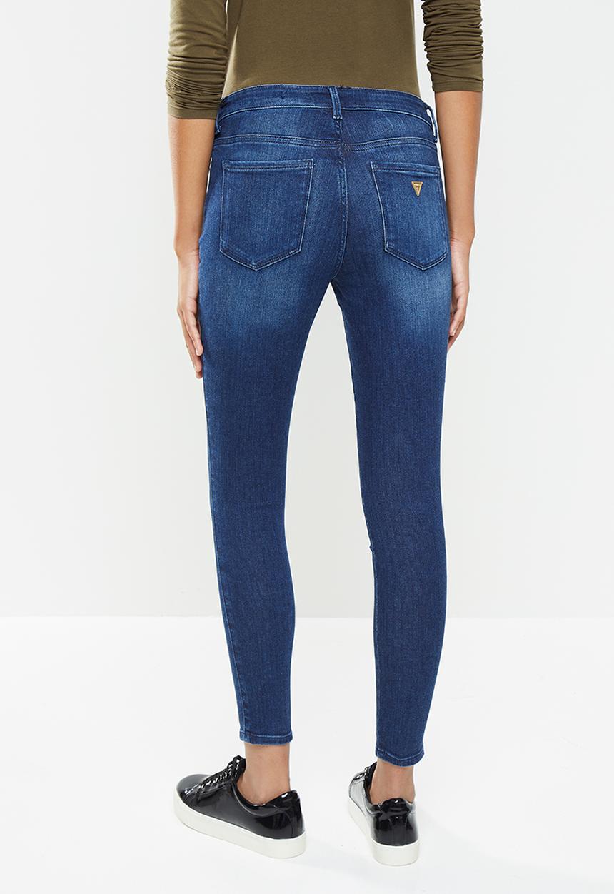 GUESS - Dark wash sexy curve - dark blue