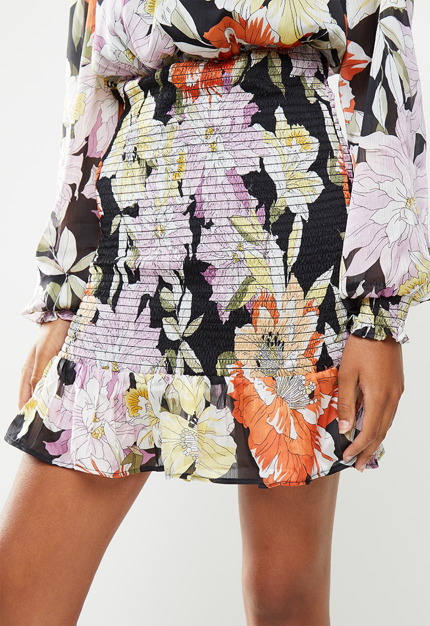 GUESS - Long sleeve gabby dress - multi