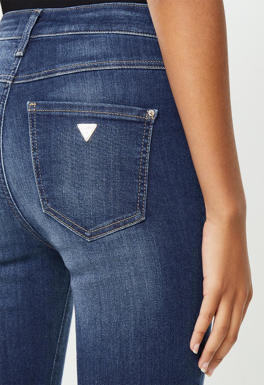 GUESS - Dark wash high rise jean - navy