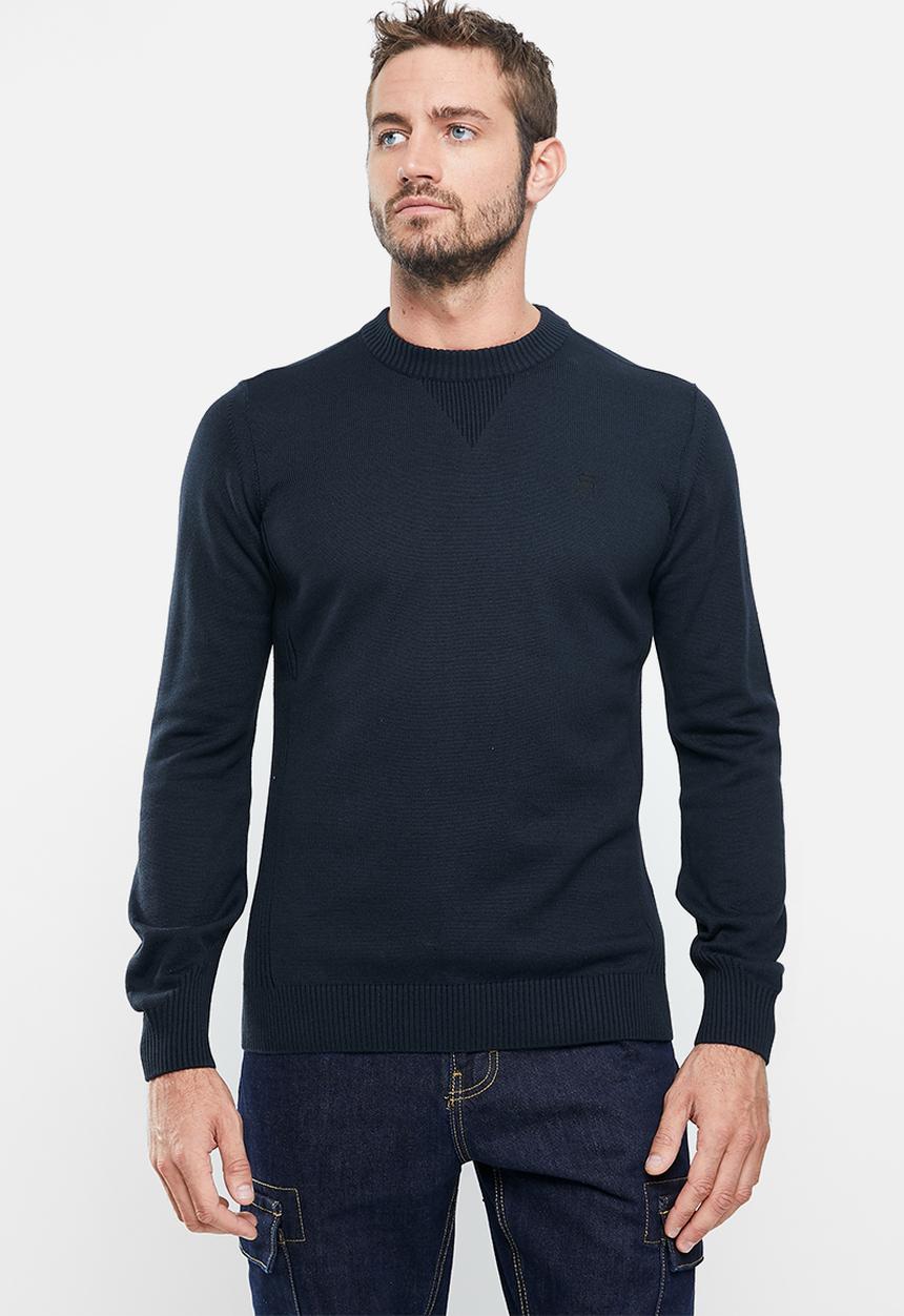G-STAR - Classic sport r knit - blue