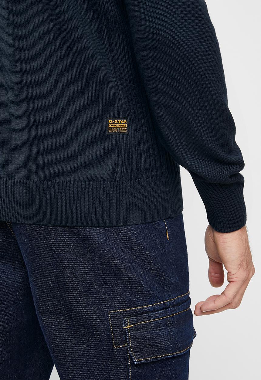 G-STAR - Classic sport r knit - blue