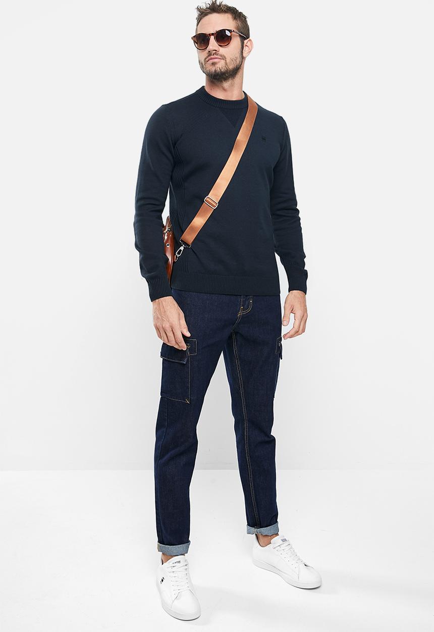 G-STAR - Classic sport r knit - blue