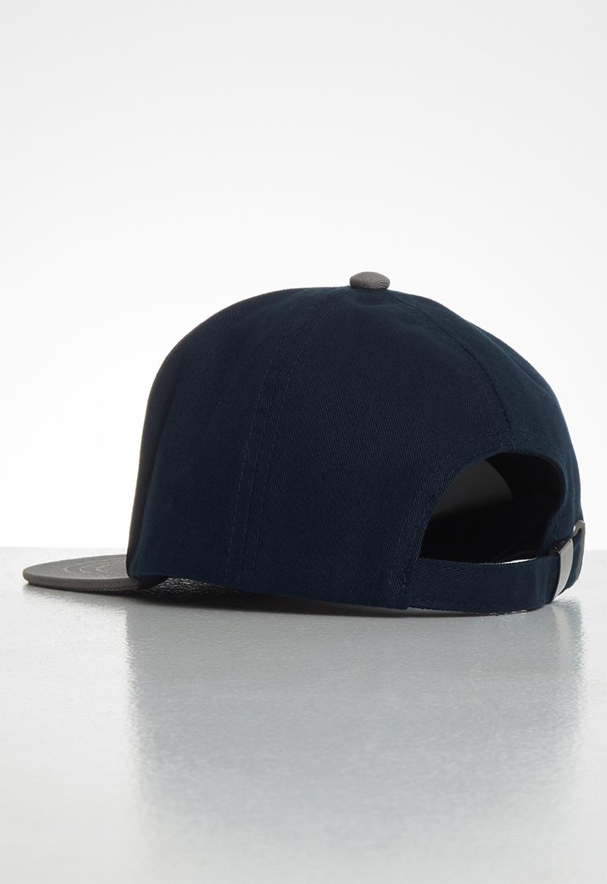 MINOTI - Boys navy 'what' cap - navy