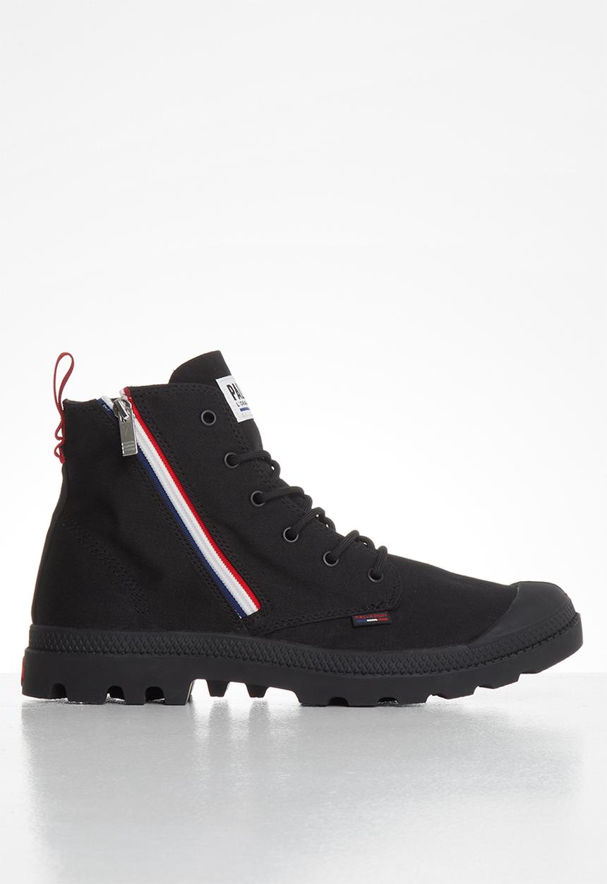 Palladium - Pampa french outzip - black