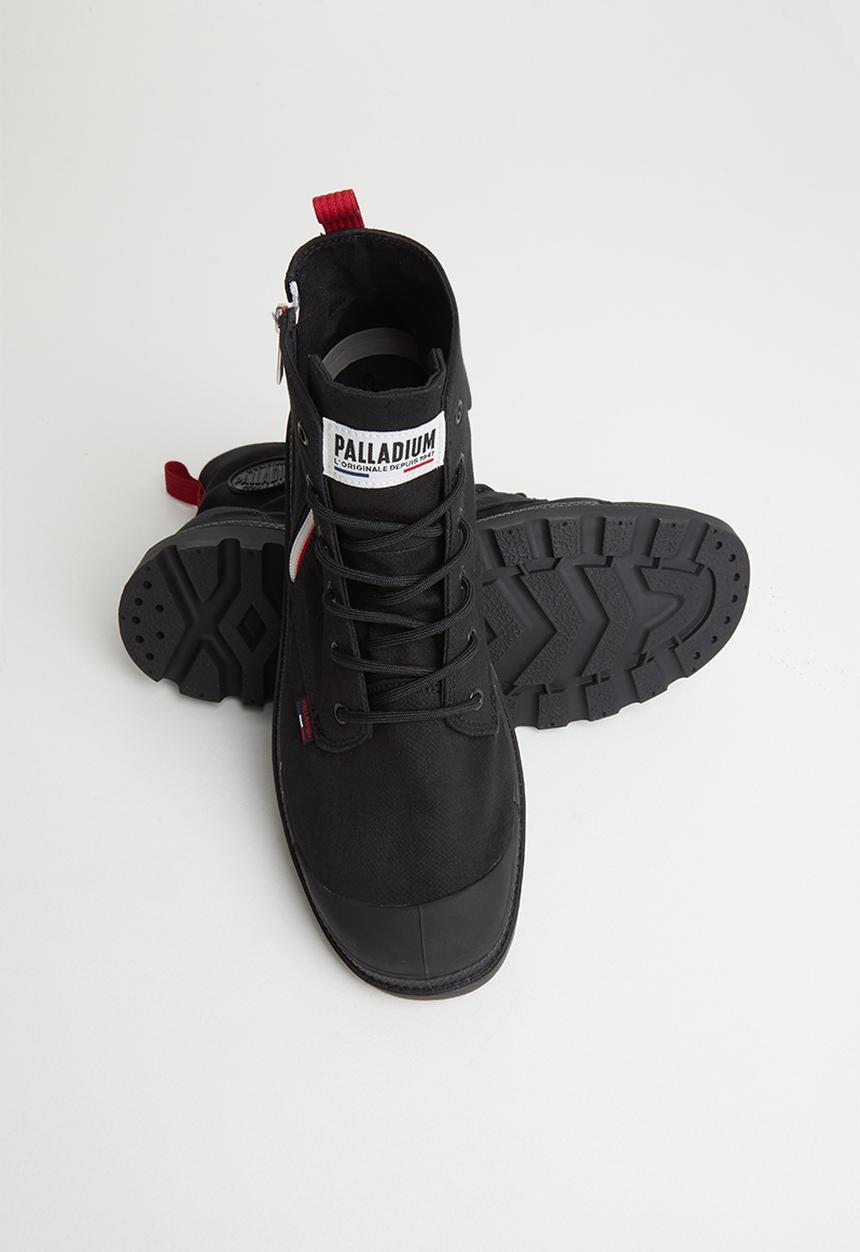 Palladium - Pampa french outzip - black