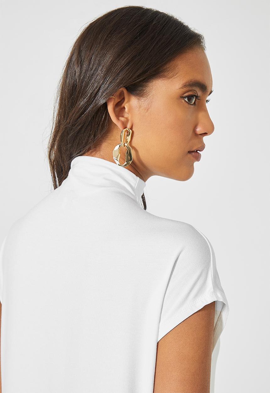 Superbalist - Soft grown on neck relaxed tee - white